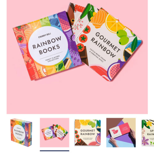 Fancy Flavors | Gourmet, Spice & Seafood Rainbow Books – Chunky Deli