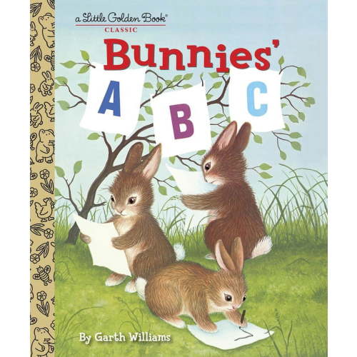 Little Golden Book Bunnies' ABC, (Hardcover)