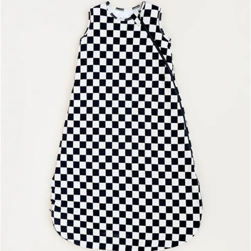 Rad Toddler Black Checkers Bamboo Sleep Bag