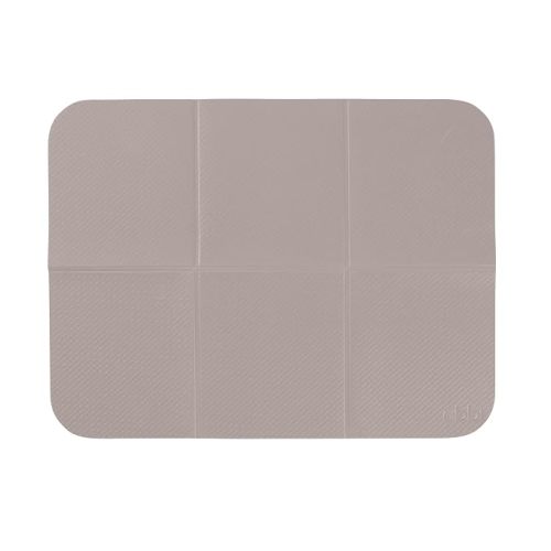 Ubbi On-the-Go Diaper Changing Baby Mat, Taupe