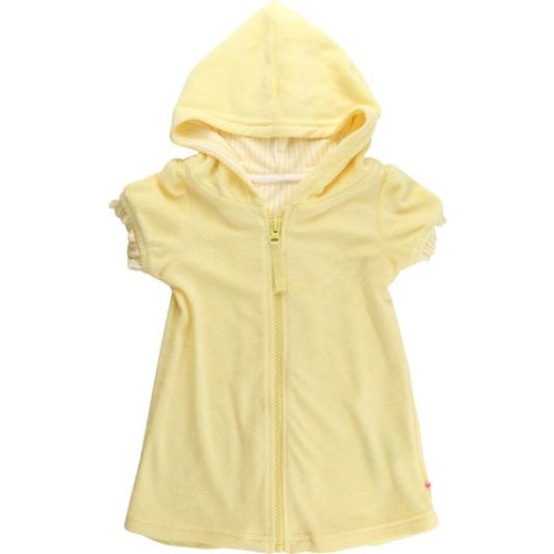 Kids' Banana Hooded Terry Cover-Up Dress