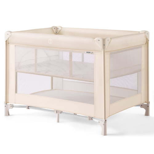 HARPPA Baby Playard with Bassinet,Pack and Play for Newborn,Portable Infant Playard,Beige