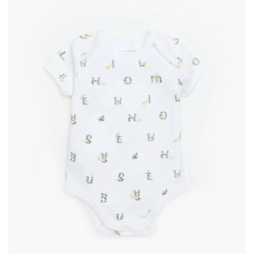 The Short Sleeve Onesie - Alphabet – Hill House Home