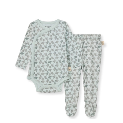 Starry Chalet Bodysuit & Pant Set - Cloudy
