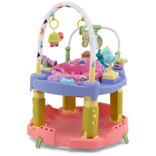 Costway 3-in-1 Baby Activity Center Toddler Bouncing Saucer w/ - See Details