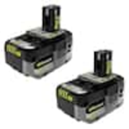 RYOBI ONE+ 18V Lithium 4.0 Ah Battery (2-Pack) PBP2004