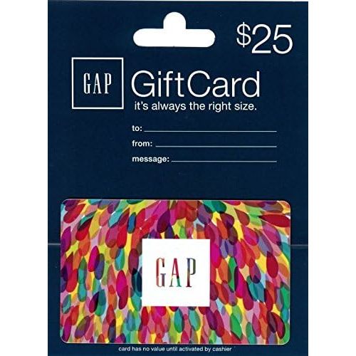 GAP Physical Gift Card - $25