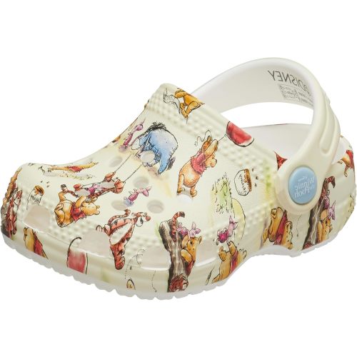 Crocs Unisex-Child Infant Littles Clogs, Baby Shoes for Girls and Boys, Winnie The Pooh, 2-3 Infant
