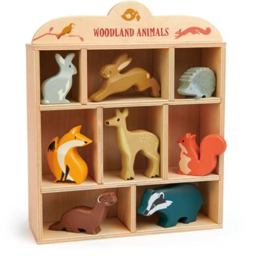 Woodland Wooden Animals Set
