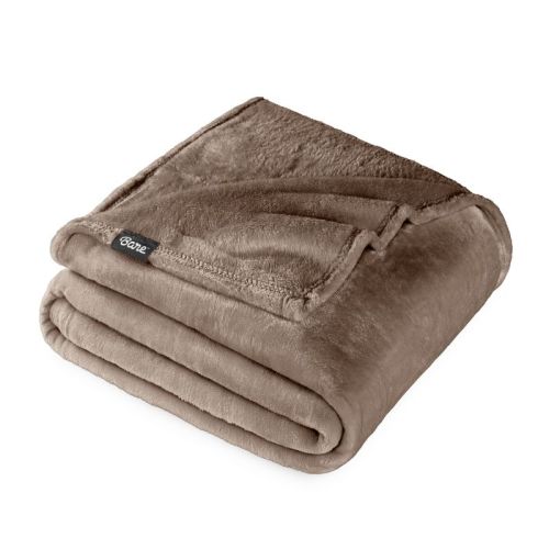Microplush Fleece Bed Blanket by Bare Home
