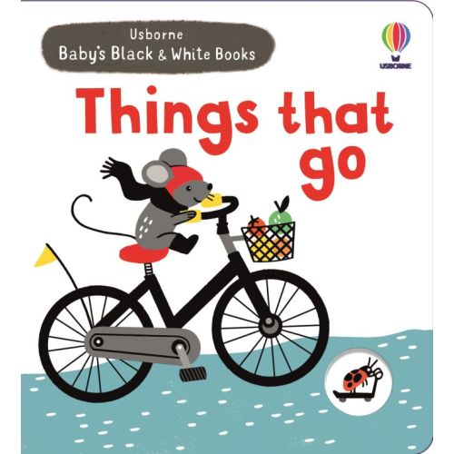 Baby's Black and White Books Things That Go | Usborne | Be Curious