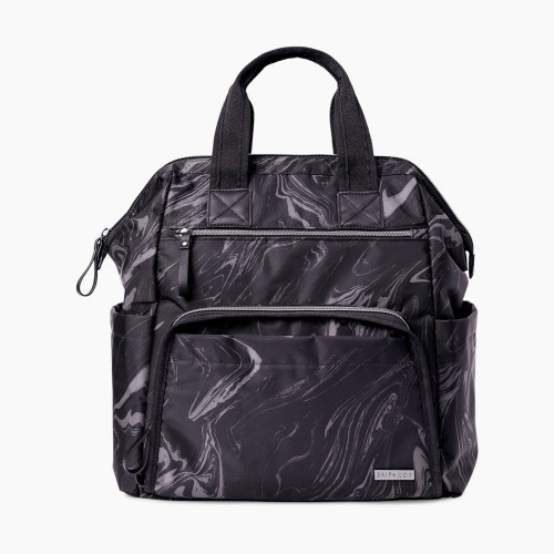 Skip Hop MainFrame Diaper Backpack - Black Marble