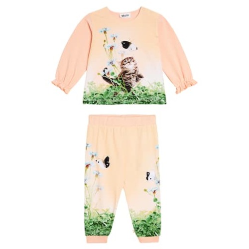 Baby Elina T-shirt and Susanne pants set