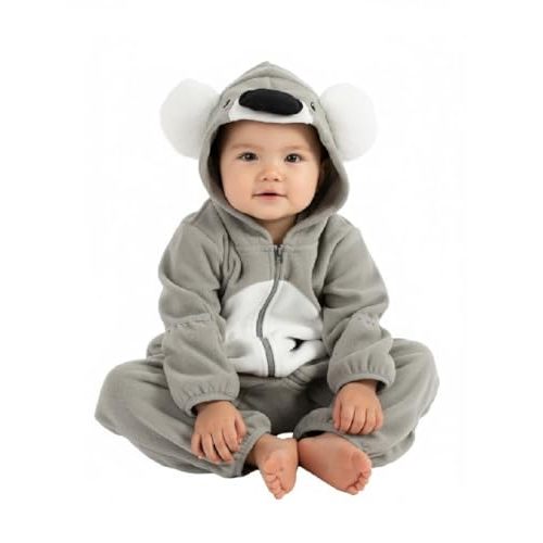 Cuddle Club Fleece Baby Bunting Bodysuit with Hood, Convertible Mittens & Booties, Car Seat Friendly, Soft & Warm, Easy Zip