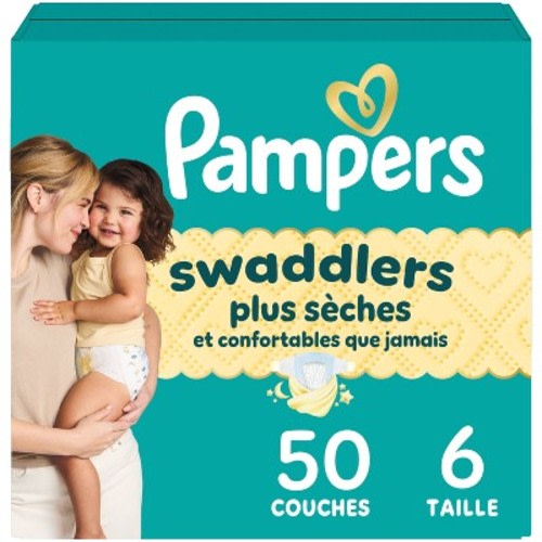 Pampers Swaddlers Sensitive Disposable Diapers - Size 6 - 50ct