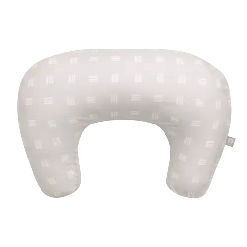 Boppy Nursing Pillow - Tan Checkered Stripes