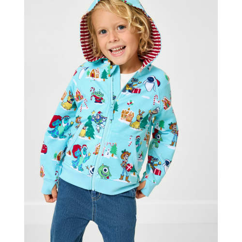 Christmas Village Zip Hoodie | Little Sleepies