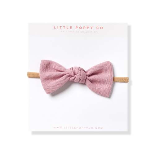 Lilac Knot Headband Bow