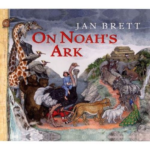 On Noah's Ark - by Jan Brett (Hardcover)