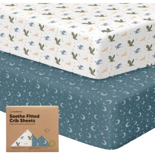 Soothe Fitted Crib Sheet