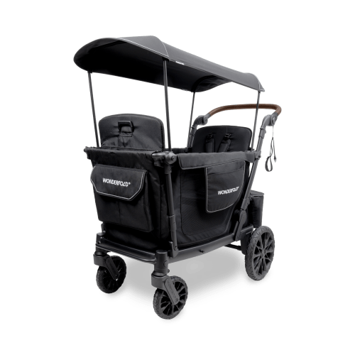 L2 Double Stroller Wagon 2 Seater | Compact & Smooth Ride – WONDERFOLD
