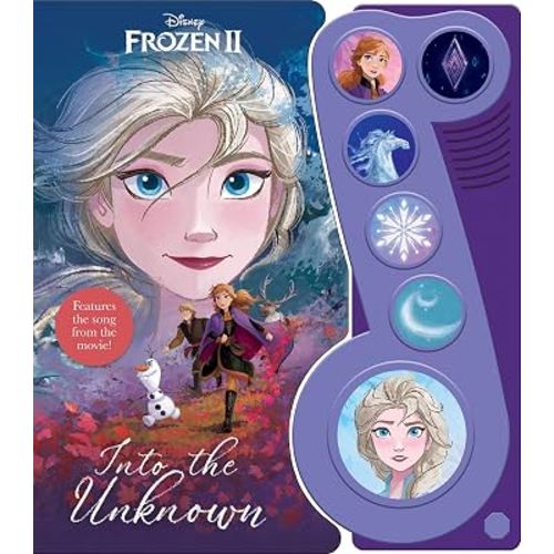 Disney Frozen 2 Elsa, Anna, Olaf, and More! - Into the Unknown Little Music Note Sound Book - PI Kids (Play-A-Song)