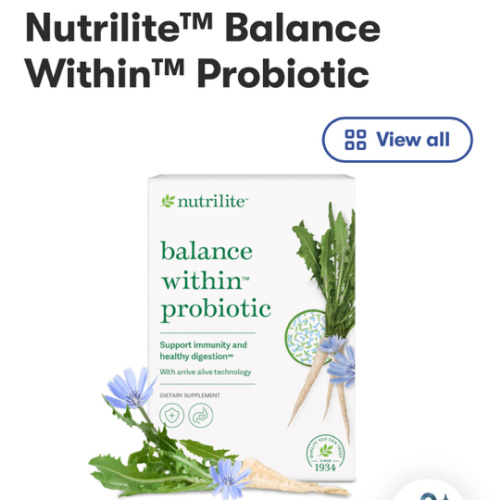 Nutrilite™ Balance Within™ Probiotic | Vitamins & Supplements | Amway
