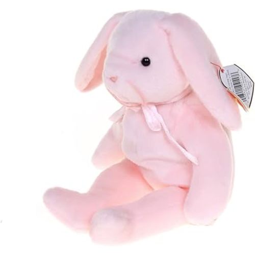 Ty Beanie Baby, Collectible "Hoppity" Pink Rabbit