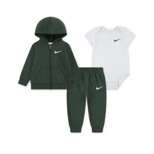 Baby Boys' or Girls' Bodysuit, Hoodie, and Pants, 3-Piece Set, 24 months