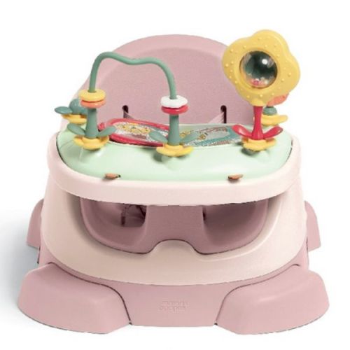 Mamas & Papas Bug 3-in-1 Floor & Booster Seat with Activity Tray Blossom – Baby Kingdom