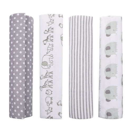 HEMOTON 4 Pcs Practical Covering Blanket Infant Wrap Swaddle Newborn Swaddles Baby Girl