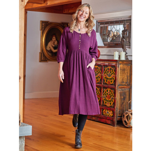 Stockholm Dress - Beetroot