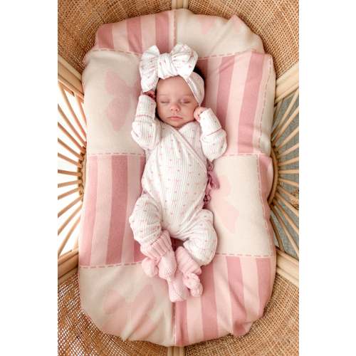 Sweetheart kimono onesie