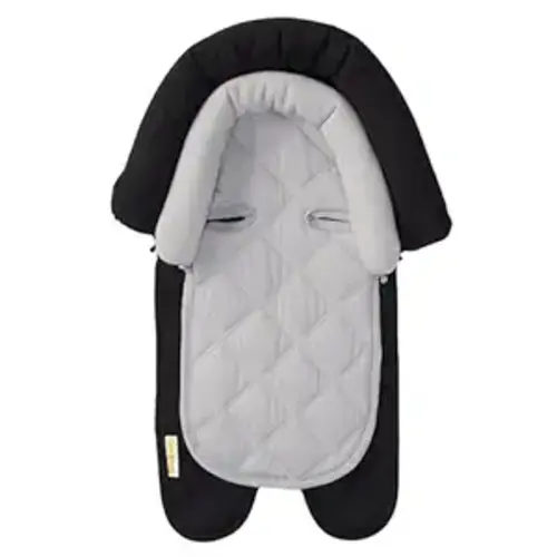 GoldBug Baby & Toddler 2-in-1 Car Seat Head Support - Black