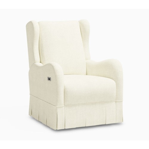 Celeste Power Recliner Performance Rustic Linen White