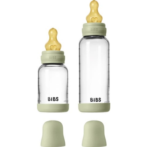 4 Oz & 8 Oz. Glass Bottle Set