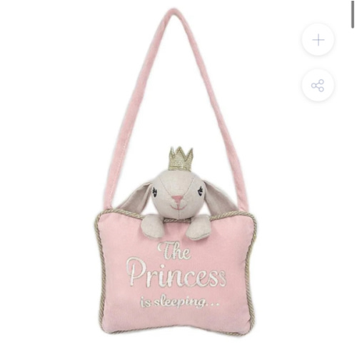 Mon Ami Princess Is Sleeping Door Hanger