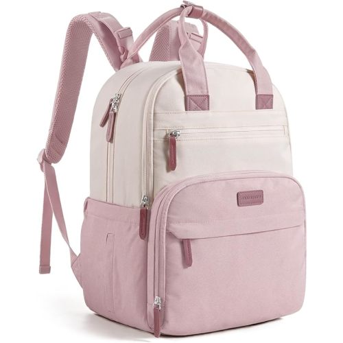 mommore Diaper Bag Backpack Multi-pocket Baby Bag with Changing Pad