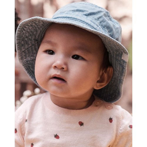 Baby Organic Cotton Chambray Bucket Hat - Little Planet | Carter's