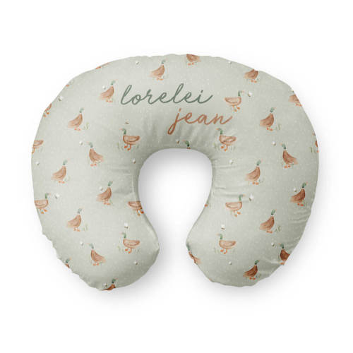 Personalized Nursing Pillow Covers | Lucky Ducky
