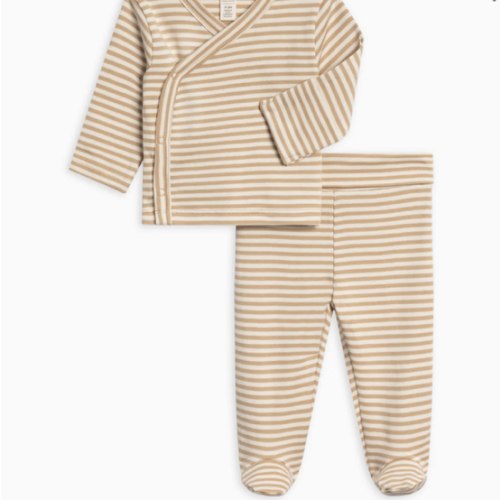 Riley 2 Piece Kimono Wrap Top and Pant Set
