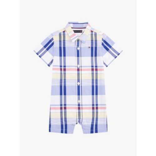 Babies' Plaid Shortall