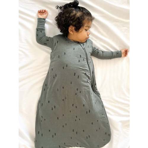 Forest Sage Green 1.0 TOG Bamboo Viscose Sleep Sack | günamüna