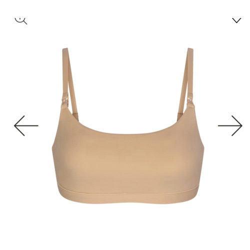 FITS EVERYBODY MATERNITY NURSING SCOOP BRALETTE | CLAY | SKIMS