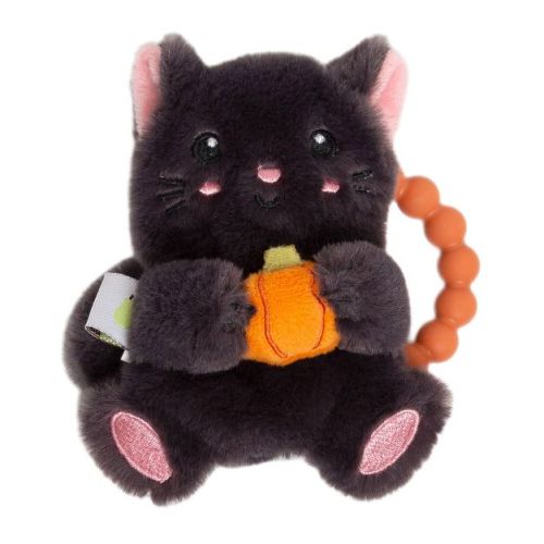 Pearhead Halloween Crinkle Baby Teether - Cat