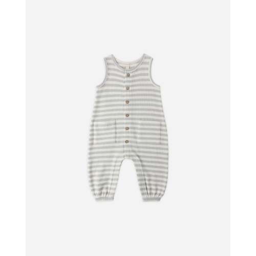 Waffle Jumpsuit Sky Stripe