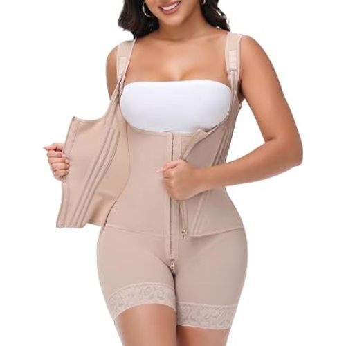 M MYODRESS Fajas Colombianas Moldeadoras Shapewear Contrôle du ventre Faja Body Shaper Postpartum Post Surgery Compression Garment