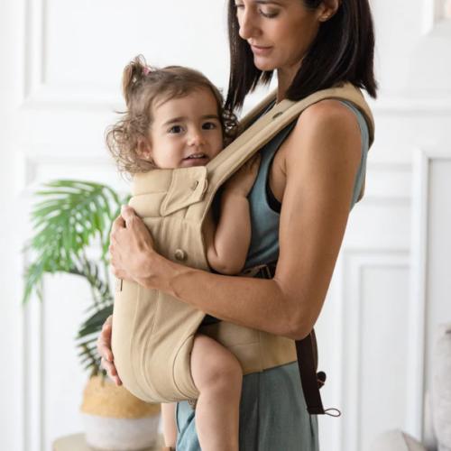 Latte - Comfort Fit Ergonomic Adjustable Baby Carrier