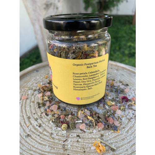 Organic Post-Partum Herbal bath, sitz bath, recovery bath
