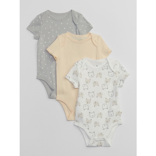 Baby Bodysuit 0-3 months (3-Pack)